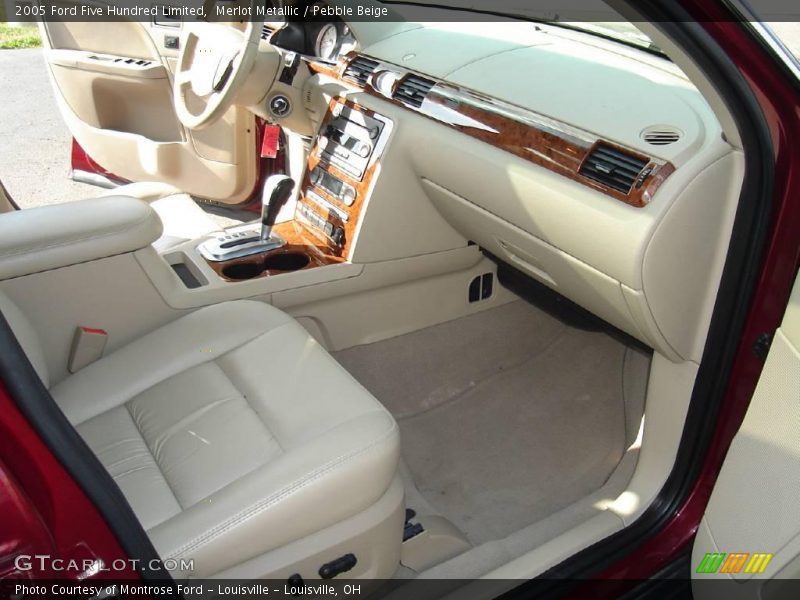 Merlot Metallic / Pebble Beige 2005 Ford Five Hundred Limited