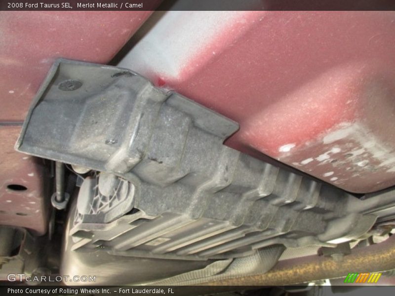 Merlot Metallic / Camel 2008 Ford Taurus SEL