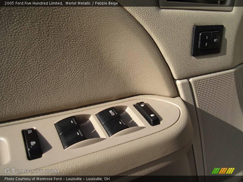 Merlot Metallic / Pebble Beige 2005 Ford Five Hundred Limited