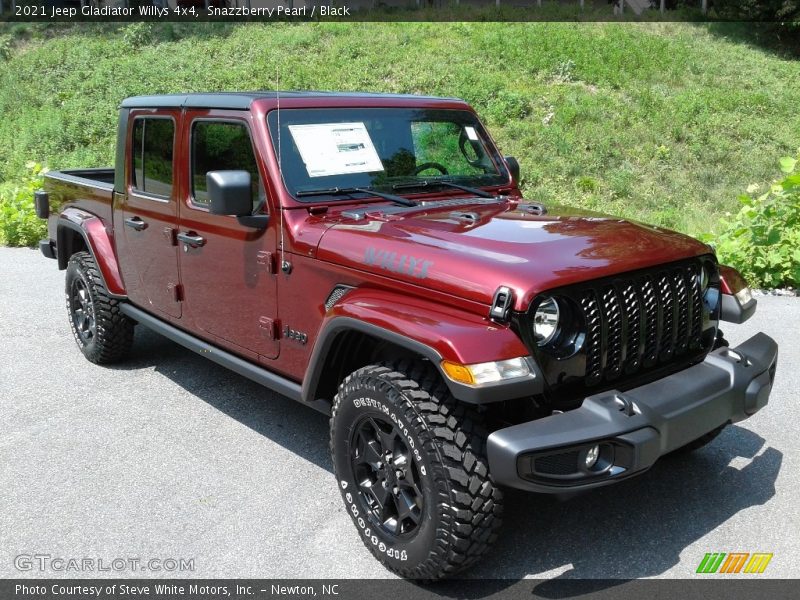 Snazzberry Pearl / Black 2021 Jeep Gladiator Willys 4x4
