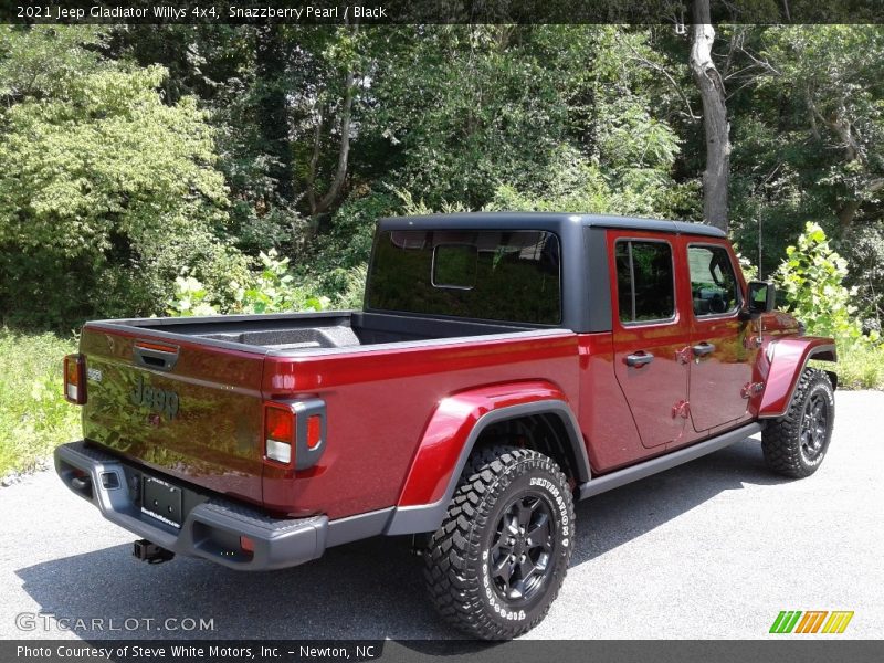 Snazzberry Pearl / Black 2021 Jeep Gladiator Willys 4x4