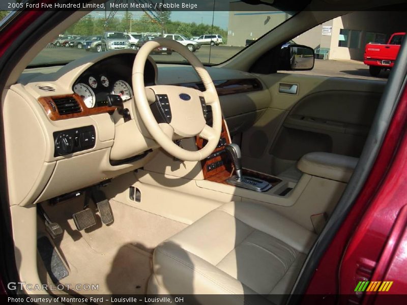 Merlot Metallic / Pebble Beige 2005 Ford Five Hundred Limited