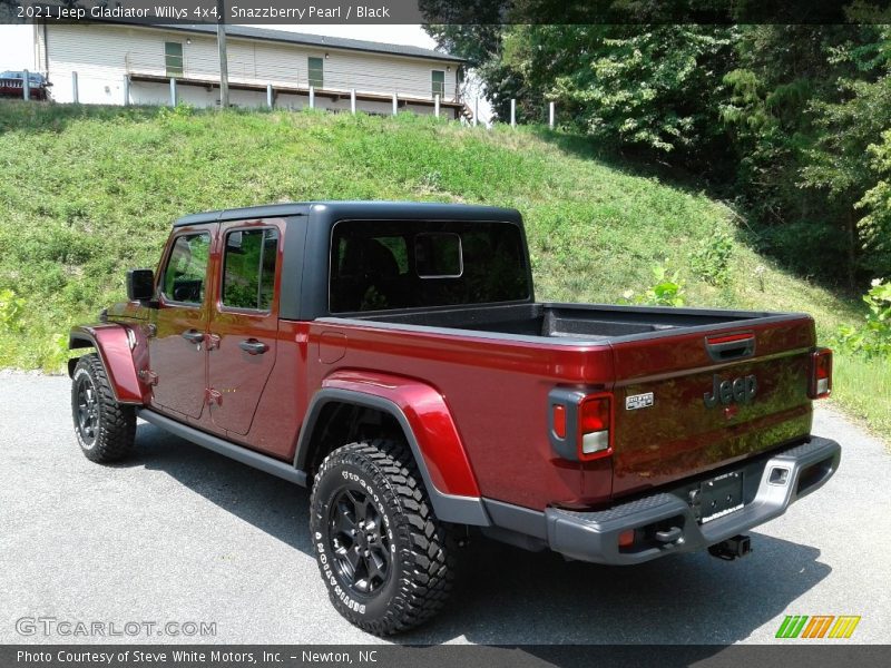 Snazzberry Pearl / Black 2021 Jeep Gladiator Willys 4x4