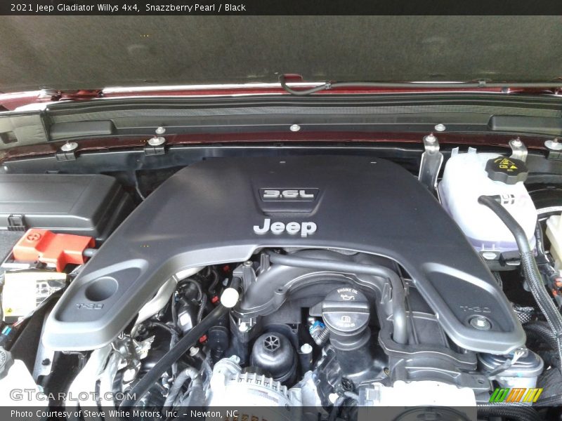 Snazzberry Pearl / Black 2021 Jeep Gladiator Willys 4x4