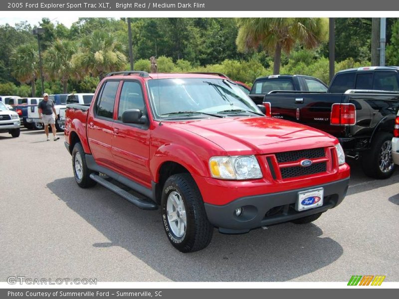 Bright Red / Medium Dark Flint 2005 Ford Explorer Sport Trac XLT