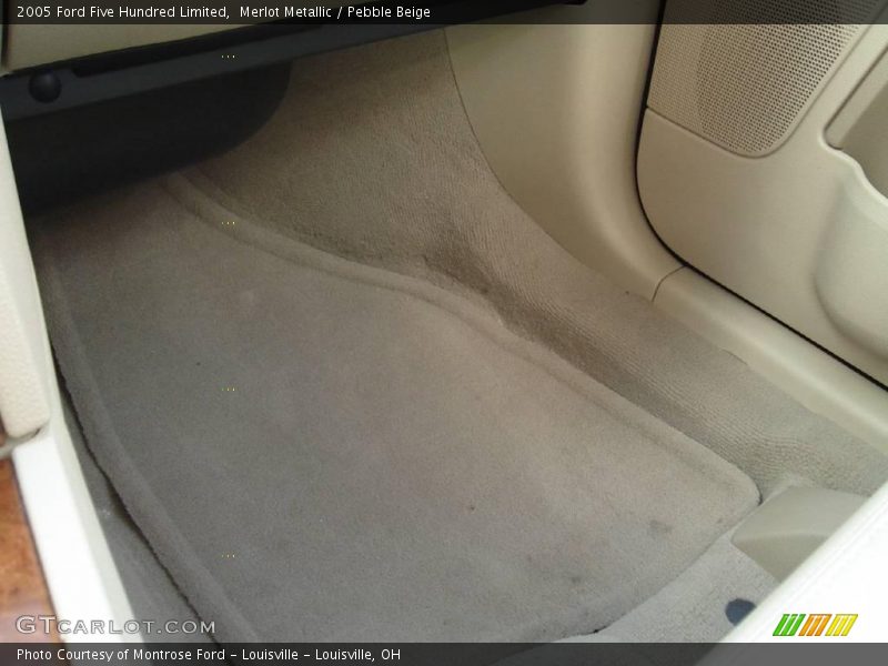 Merlot Metallic / Pebble Beige 2005 Ford Five Hundred Limited