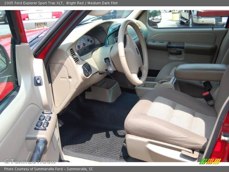 Bright Red / Medium Dark Flint 2005 Ford Explorer Sport Trac XLT