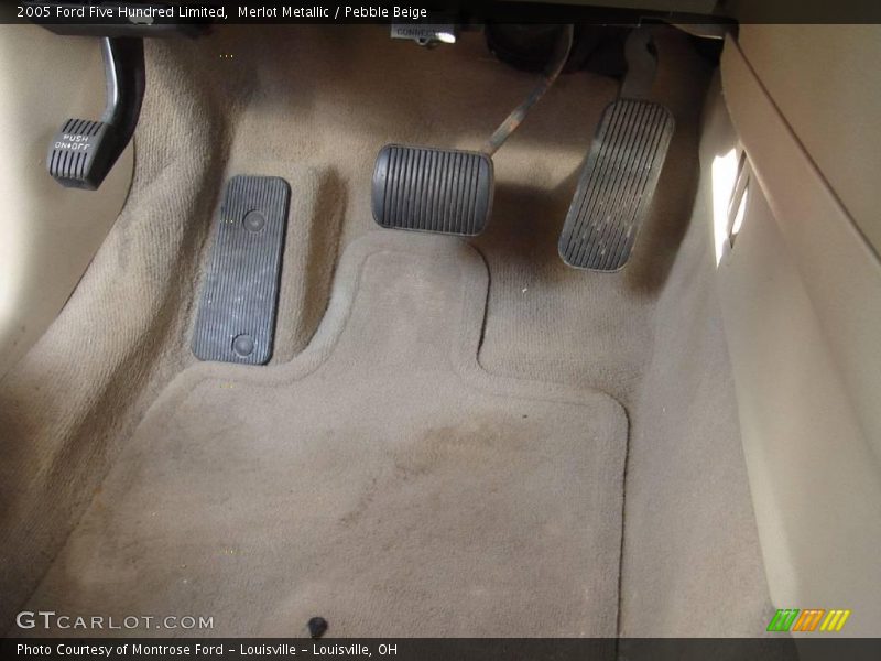 Merlot Metallic / Pebble Beige 2005 Ford Five Hundred Limited
