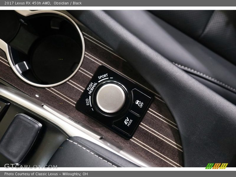 Obsidian / Black 2017 Lexus RX 450h AWD