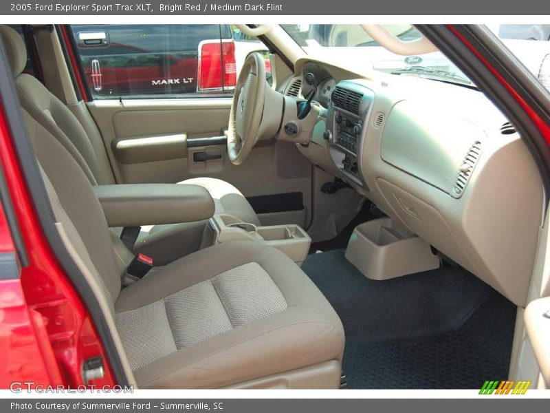 Bright Red / Medium Dark Flint 2005 Ford Explorer Sport Trac XLT