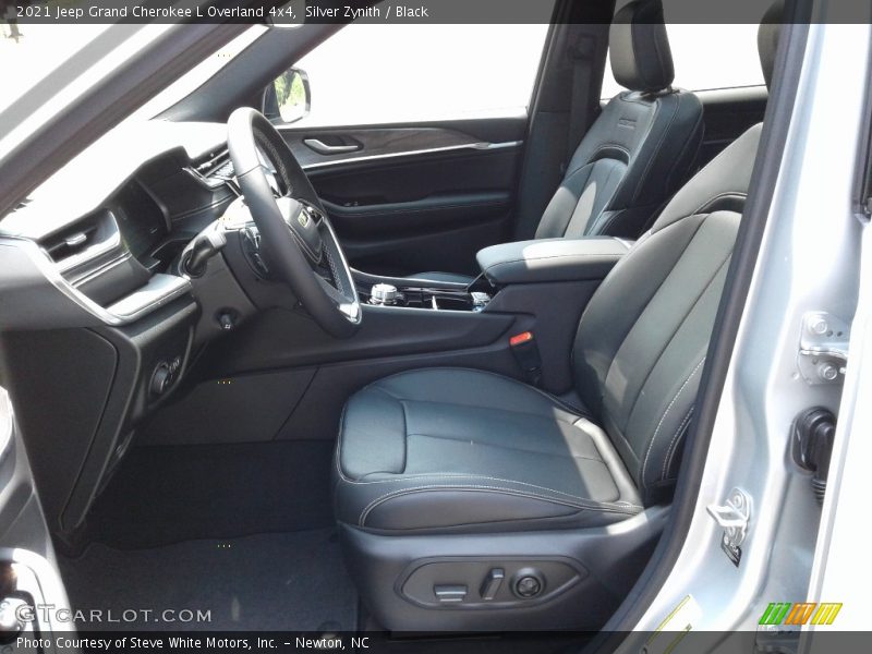 Silver Zynith / Black 2021 Jeep Grand Cherokee L Overland 4x4
