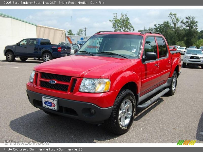 Bright Red / Medium Dark Flint 2005 Ford Explorer Sport Trac XLT
