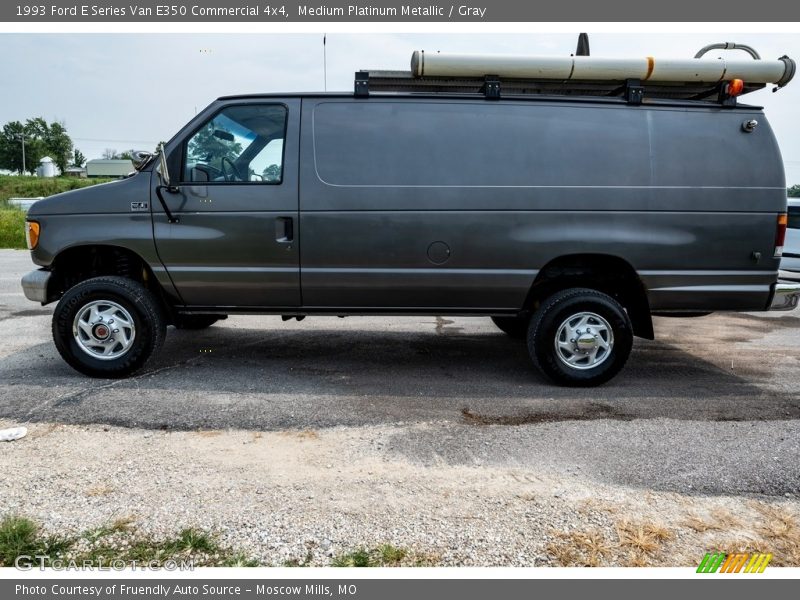  1993 E Series Van E350 Commercial 4x4 Medium Platinum Metallic
