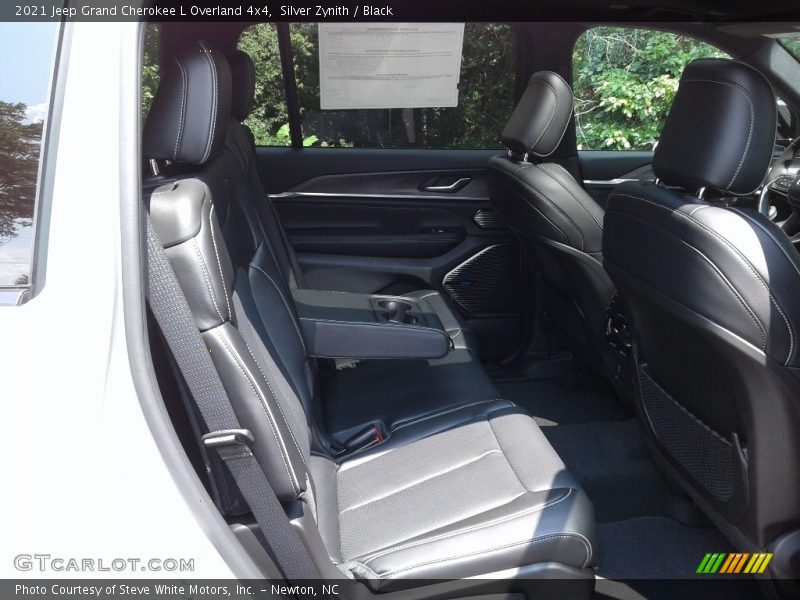 Silver Zynith / Black 2021 Jeep Grand Cherokee L Overland 4x4