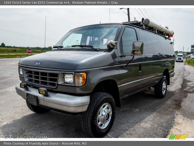  1993 E Series Van E350 Commercial 4x4 Medium Platinum Metallic