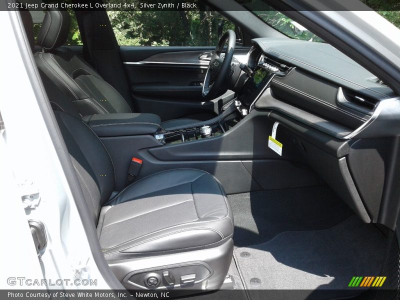 Silver Zynith / Black 2021 Jeep Grand Cherokee L Overland 4x4