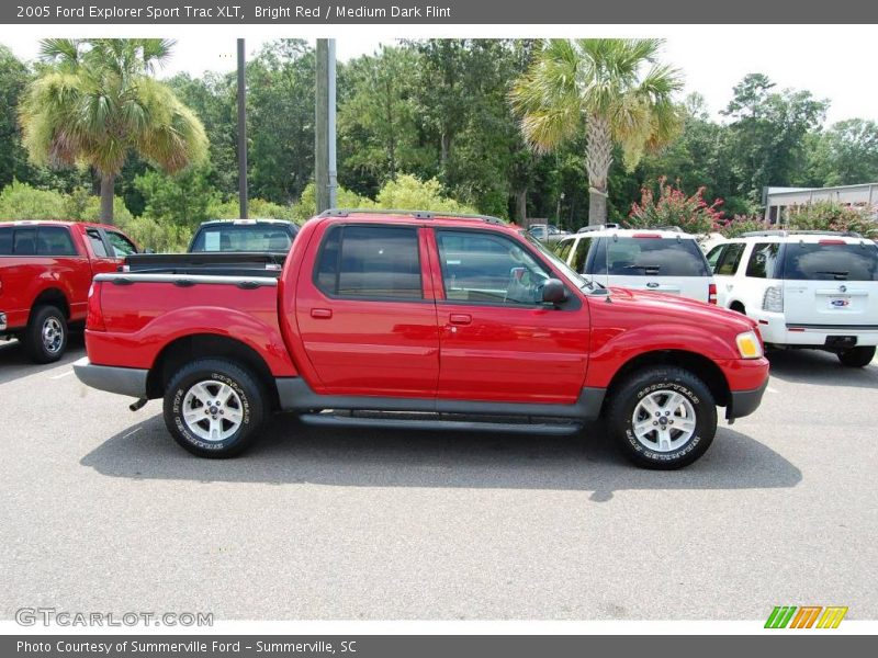 Bright Red / Medium Dark Flint 2005 Ford Explorer Sport Trac XLT