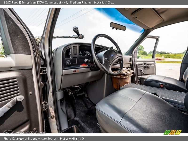  1993 E Series Van E350 Commercial 4x4 Gray Interior