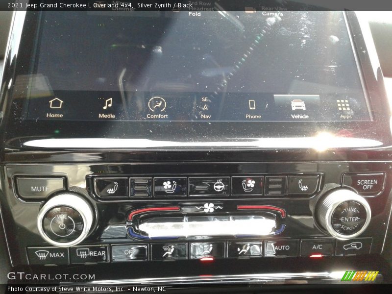 Silver Zynith / Black 2021 Jeep Grand Cherokee L Overland 4x4