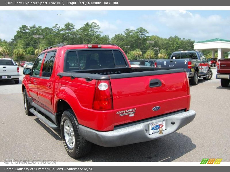Bright Red / Medium Dark Flint 2005 Ford Explorer Sport Trac XLT