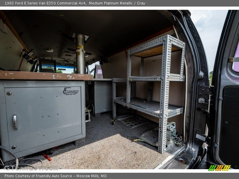 Medium Platinum Metallic / Gray 1993 Ford E Series Van E350 Commercial 4x4