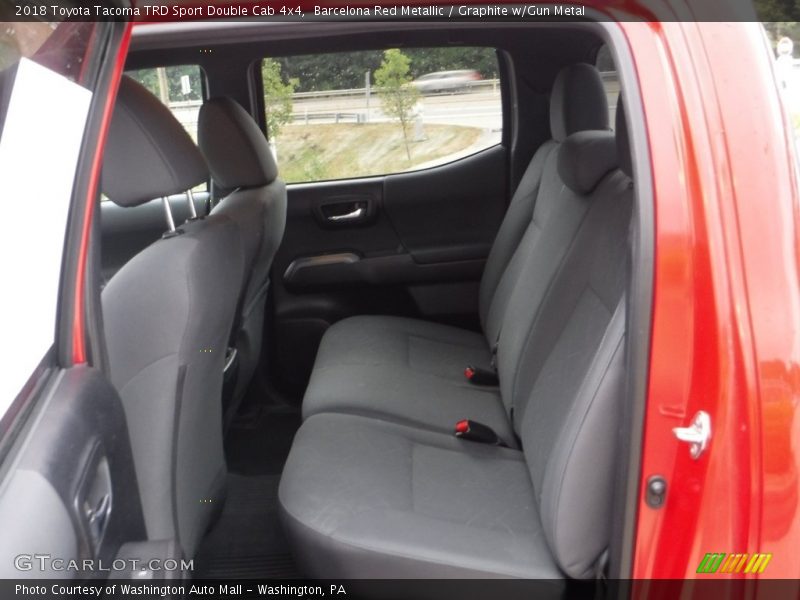 Barcelona Red Metallic / Graphite w/Gun Metal 2018 Toyota Tacoma TRD Sport Double Cab 4x4