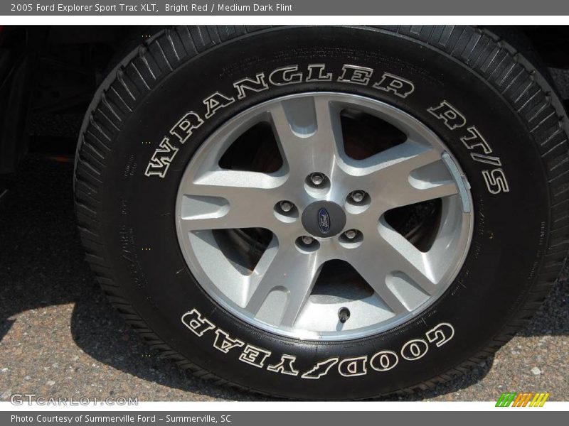 Bright Red / Medium Dark Flint 2005 Ford Explorer Sport Trac XLT