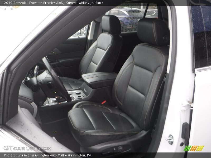 Summit White / Jet Black 2019 Chevrolet Traverse Premier AWD