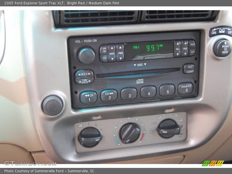 Bright Red / Medium Dark Flint 2005 Ford Explorer Sport Trac XLT