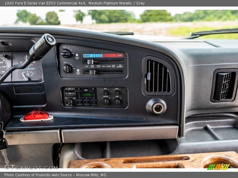 Controls of 1993 E Series Van E350 Commercial 4x4