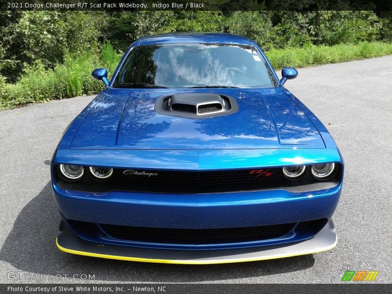 Indigo Blue / Black 2021 Dodge Challenger R/T Scat Pack Widebody