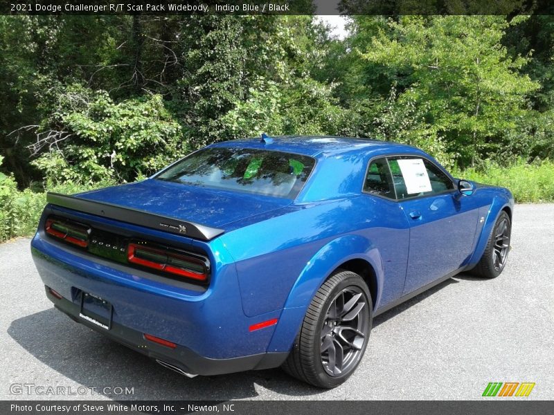 Indigo Blue / Black 2021 Dodge Challenger R/T Scat Pack Widebody