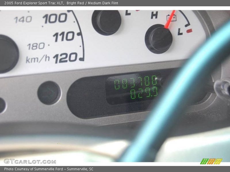 Bright Red / Medium Dark Flint 2005 Ford Explorer Sport Trac XLT