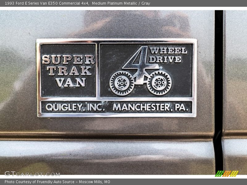  1993 E Series Van E350 Commercial 4x4 Logo