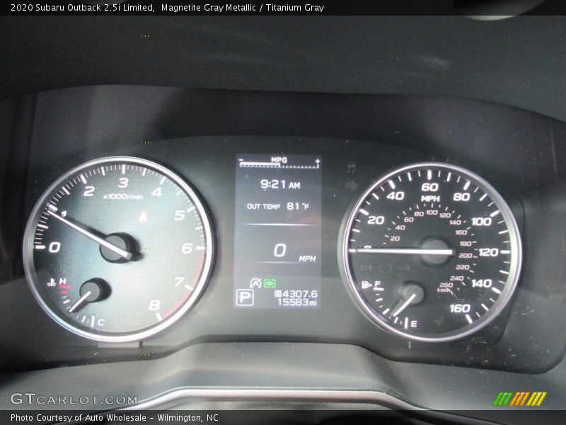 Magnetite Gray Metallic / Titanium Gray 2020 Subaru Outback 2.5i Limited