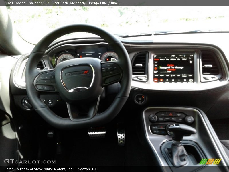 Indigo Blue / Black 2021 Dodge Challenger R/T Scat Pack Widebody