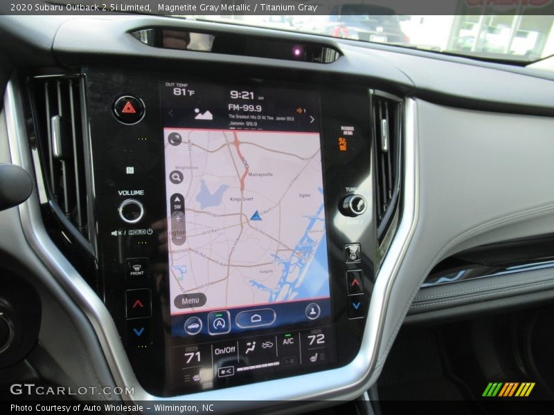Magnetite Gray Metallic / Titanium Gray 2020 Subaru Outback 2.5i Limited