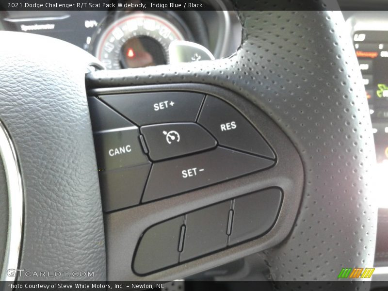 Indigo Blue / Black 2021 Dodge Challenger R/T Scat Pack Widebody