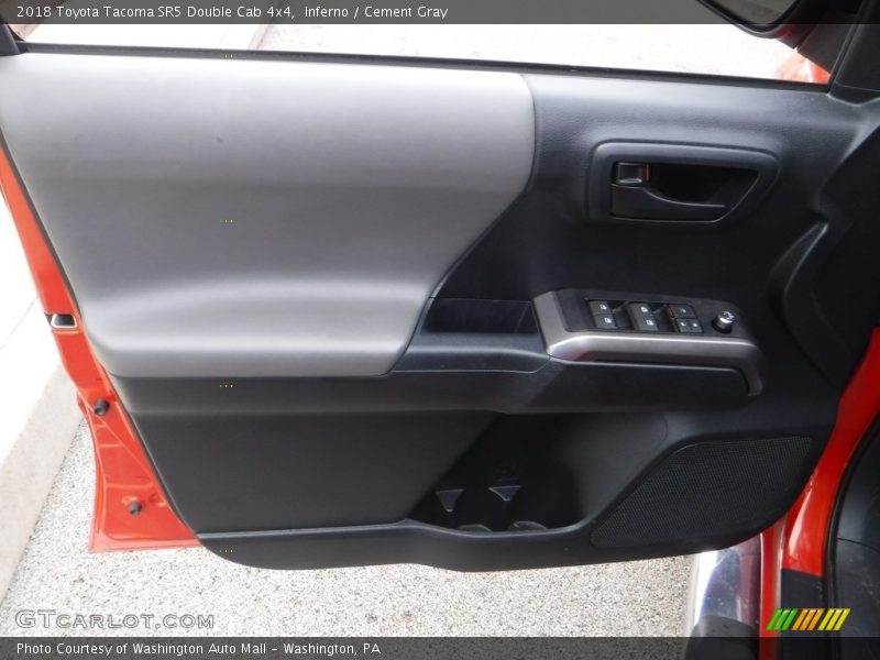 Inferno / Cement Gray 2018 Toyota Tacoma SR5 Double Cab 4x4