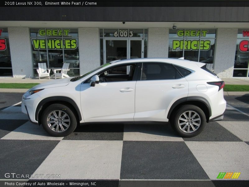 Eminent White Pearl / Creme 2018 Lexus NX 300