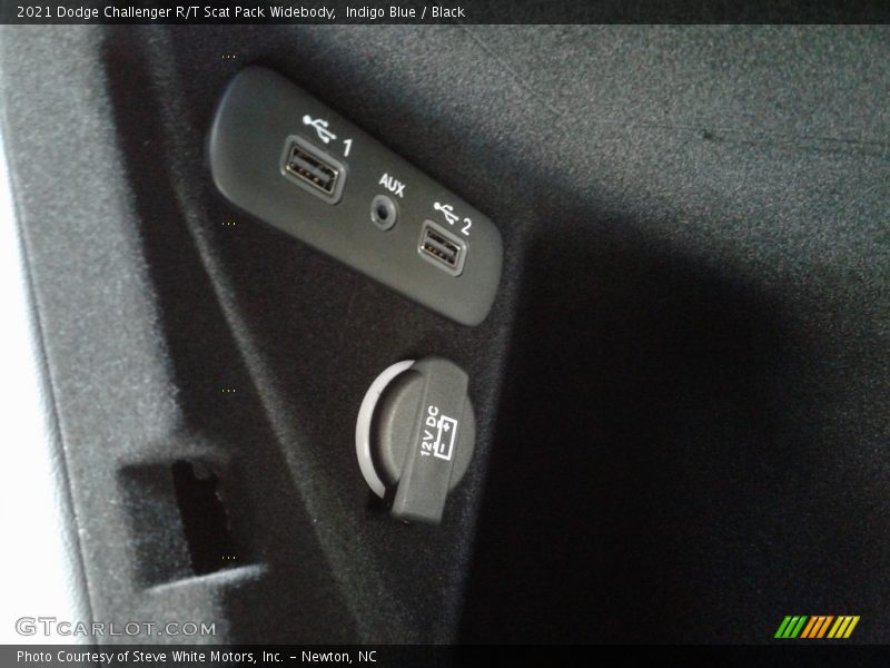 Indigo Blue / Black 2021 Dodge Challenger R/T Scat Pack Widebody