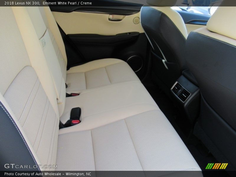 Rear Seat of 2018 NX 300