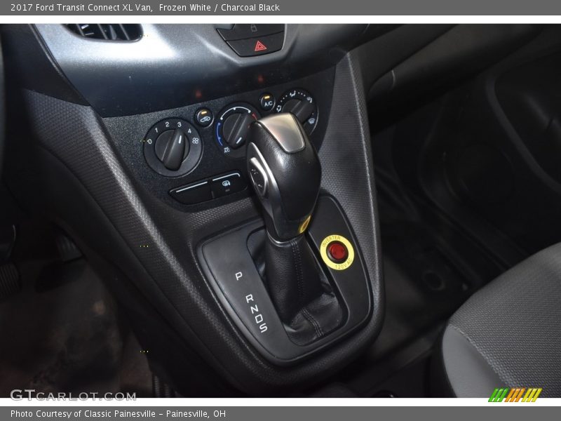 Frozen White / Charcoal Black 2017 Ford Transit Connect XL Van