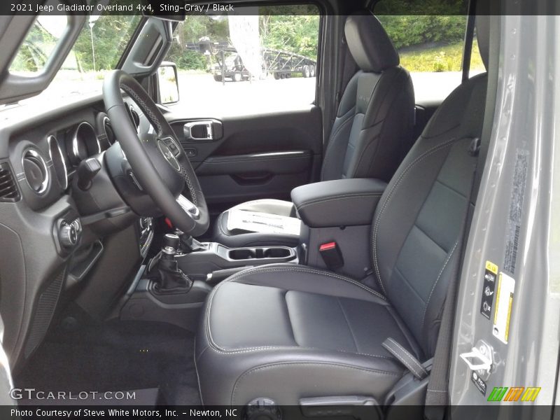 Front Seat of 2021 Gladiator Overland 4x4