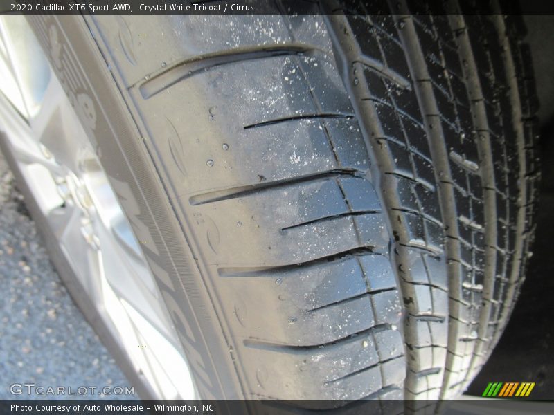 Crystal White Tricoat / Cirrus 2020 Cadillac XT6 Sport AWD