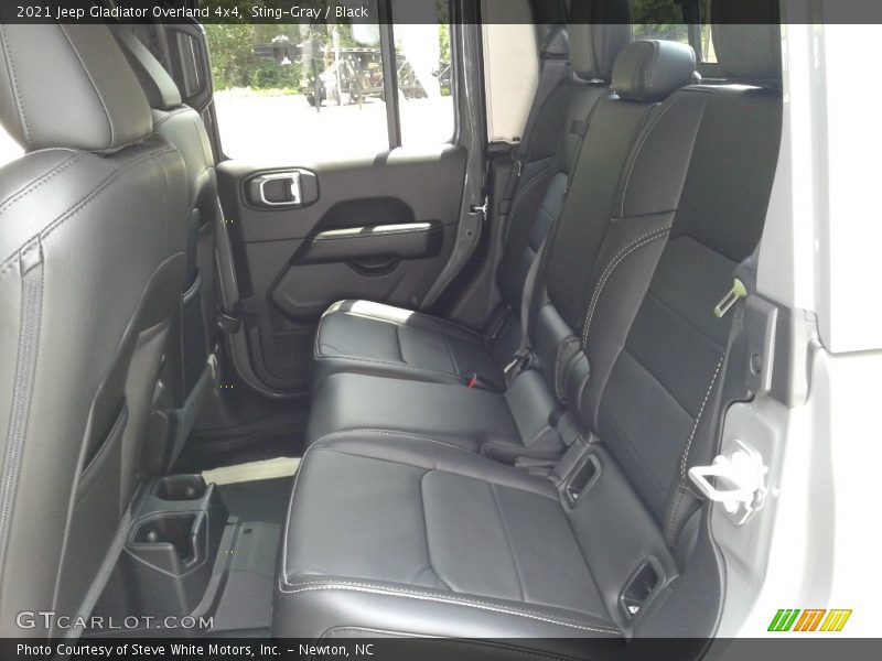 Rear Seat of 2021 Gladiator Overland 4x4