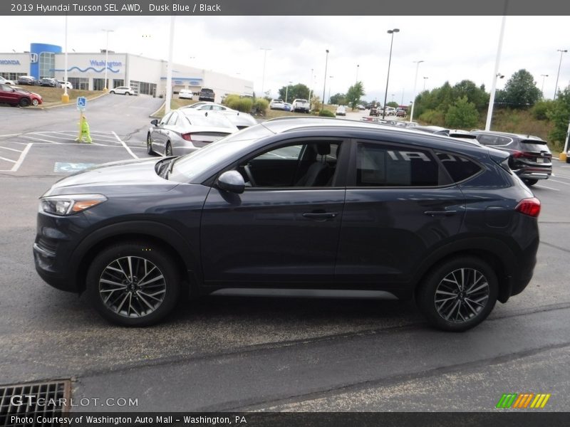 Dusk Blue / Black 2019 Hyundai Tucson SEL AWD