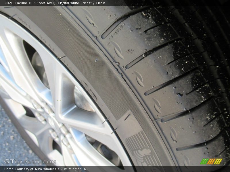 Crystal White Tricoat / Cirrus 2020 Cadillac XT6 Sport AWD