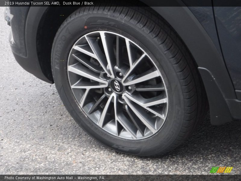 Dusk Blue / Black 2019 Hyundai Tucson SEL AWD