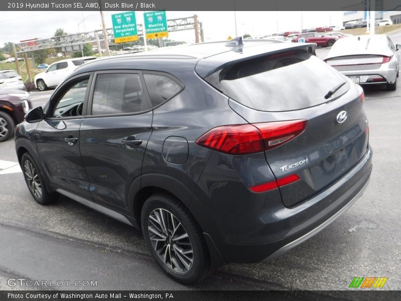 Dusk Blue / Black 2019 Hyundai Tucson SEL AWD
